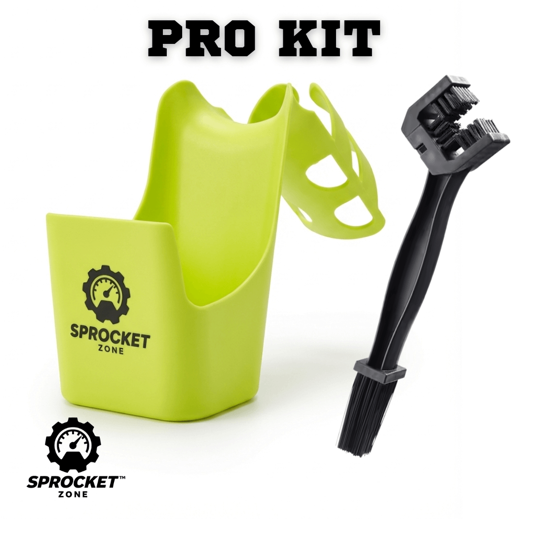 Sprocket Zone Precision Chain Care Kit – Neon Green