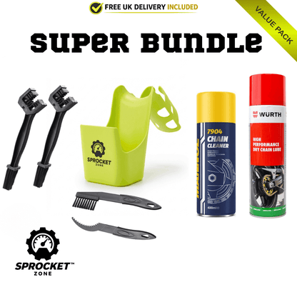 Sprocket Zone Precision Chain Care Kit – Neon Green