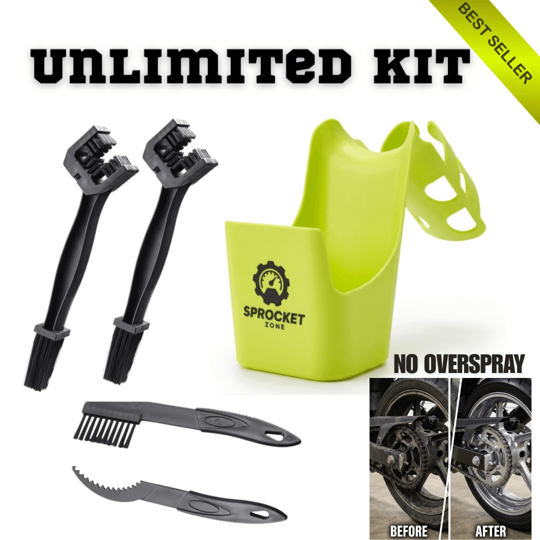 Sprocket Zone Precision Chain Care Kit – Neon Green